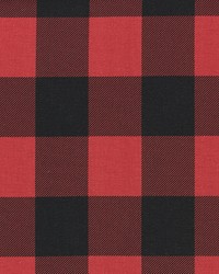 Buffalo Check Red Black by   