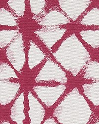 Shibori Net Raspberry Flax by   