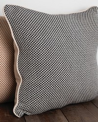 Dashing Texture Black 21 Pillow by   