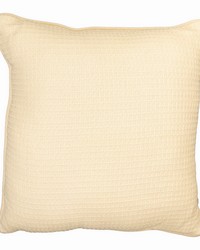 Zig Zag Natural 21 Pillow by   