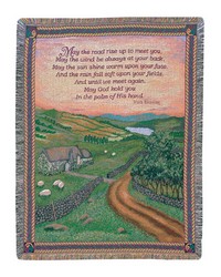 Blessing Of Ireland 50x60 Tap Throw by   