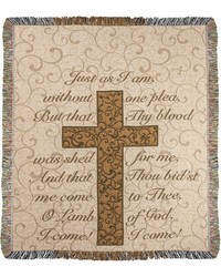 Just As I Am 50x60 Tapestry Throw by   