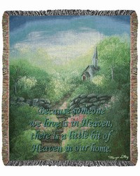 Pathroways Heavenlm50x60 Tapestry Throw by   