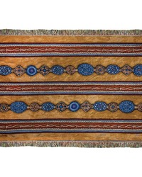 Western Stripes 50x60 Tap Throw by   