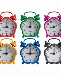 Tiny Time Scallop Clock Asst Set of 24 by   