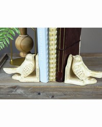 Birds Cast Iron Book Ends Set Of 2 by   