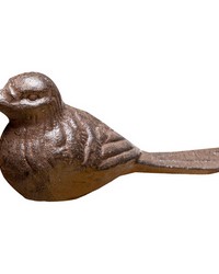 Cast Iron Aviary Door Stopper S2 by   