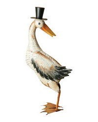 Metal Tophat Duck by   