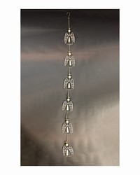 Angel Metal Rain Chain Cream by   