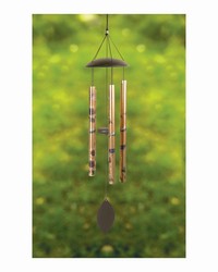 Metal Windchime Gold Sunflower by   