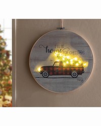 Led Wall Hanging Round Truck Set Of 2 by   