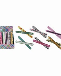 Jumbo Nail File Asst S 48 by   