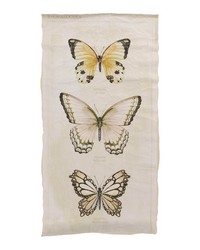 Paper Wall Tapestry Butterflies 18 X 36  Set Of 2 by   