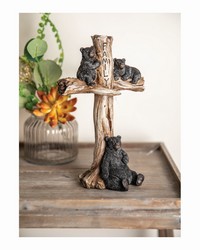 Black Bear Table Cross by   