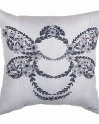 Bee Noir 12x12 Climaweave Pillow by   