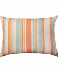 Beach Linen Stripe 13x18 Climaweave Pillow by   