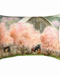 Spring Barn Climaweave 18x13 Pillow by   