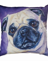 Pug 18 Climaweave Pillow by   