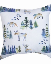 At The Cabin 18 Pillow Climaweave by   