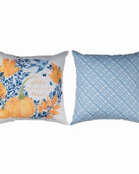 Autumn Blues 18 Climaweave Pillow by   