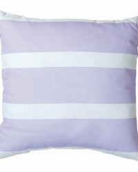 Large Stripe Purple 18 X 18 Climaweave Pillow by   