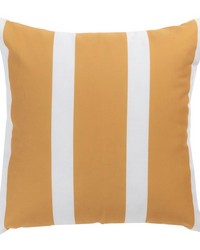 Large Stripes Brown 18 X 18 Climaweave Pillow by   