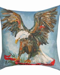 Eagle 18x18 Pillow by   