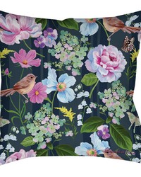 Floral With Bird 18 Climaweave Pillow by   