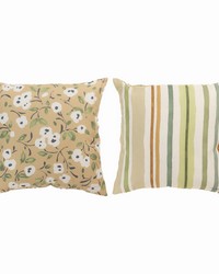 Green Fields Brown  18pillow  Climaweave Pillow by   