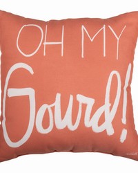 Oh My Gourd 18 Pillow Climaweave by   