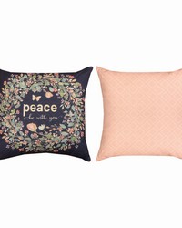 Peace Be With You 18  Climaweave Pillow by   