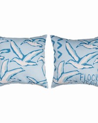 The Chromatic Coastflock Yeah 18 Pillow Climaweave by   