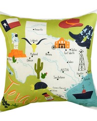 Texas 18 Climaweave Pillow by   