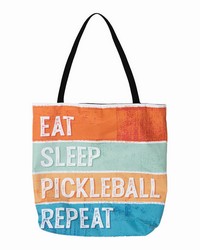 Pickleball Champ 18 Printed Tote by   