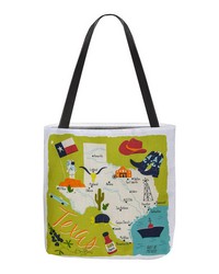 Texas 18 Printed Tote by   