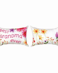 Best Grandma Ever...word Pillow by   