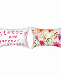 Sisters Are Forever..word Pillow by   