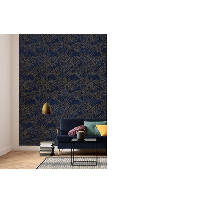 Feuille Dor Wall Mural Wallpaper