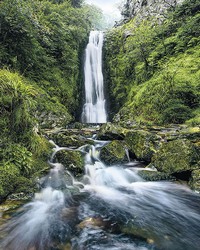 Glenevin Falls Wall Mural by   