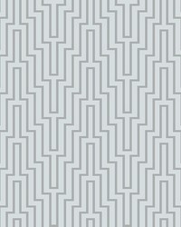 Sky Blue Crystalline Self Adhesive Wallpaper by   