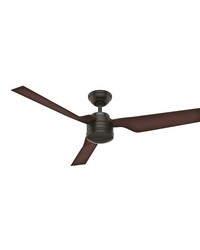 Hunter 52 inch Cabo Frio New Bronze Damp Rated Ceiling Fan and Wall Control by   