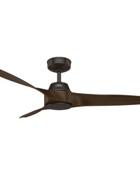 Hunter 52 inch Mosley Premier Bronze Damp Rated Ceiling Fan and Wall Control by   