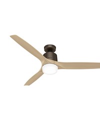 Hunter 60 inch Neuron Wi-Fi Metallic Chocolate Ceiling Fan with LED Light Kit and Handheld Remote by   