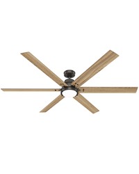 Hunter 72 inch Gravity Wi-Fi ENERGY STAR® Noble Bronze Ceiling Fan with LED Light Kit and Handhe by   