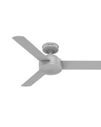 Hunter 44 inch Presto Dove Grey Ceiling Fan and Wall Control by   