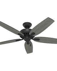 Hunter 52 inch Newsome Matte Black Ceiling Fan and Pull Chain by   