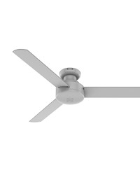 Hunter 52 inch Presto Dove Grey Low Profile Ceiling Fan and Wall Control by   