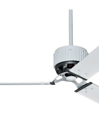 Hunter 72 inch HFC Fresh White Damp Rated Ceiling Fan and Wall Control by   