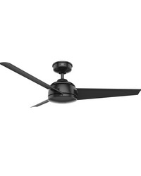 Hunter 52 inch Trimaran Matte Black WeatherMax Indoor / Outdoor Ceiling Fan and Wall Control by   