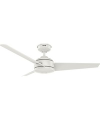 Hunter 52 inch Trimaran Fresh White WeatherMax Indoor / Outdoor Ceiling Fan and Wall Control by   